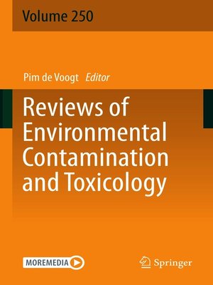 cover image of Reviews of Environmental Contamination and Toxicology Volume 250